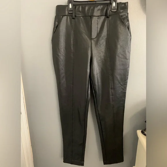 BBJ Los Angeles brand size M stretch waist black leggings- NWT - Picture 2 of 10